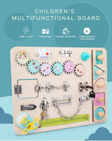 Wooden Busy Board - Helaya
