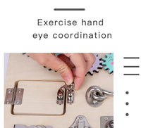 Wooden Busy Board - Helaya