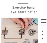 Wooden Busy Board - Helaya