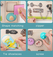 Wooden Busy Board - Helaya