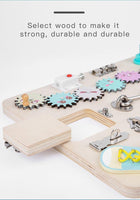 Wooden Busy Board - Helaya