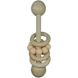 Wooden Teething Rattle - Helaya