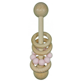 Wooden Teething Rattle - Helaya