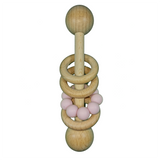 Wooden Teething Rattle - Helaya