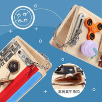 Wooden Busy Book - Helaya