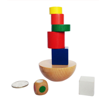 Wooden Block Stacking Set - Helaya