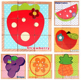 6 Side Wooden Cubic Puzzle - Helaya