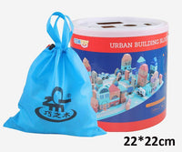 Wooden Building Blocks Set-City Construction - Helaya