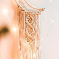 Bohemian Moon And Star Wall Hanging - Helaya