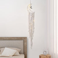 Bohemian Moon And Star Wall Hanging - Helaya