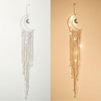 Bohemian Moon And Star Wall Hanging - Helaya