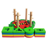 Wooden Beatle Shape Stacker - Helaya