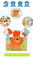 6 Side Wooden Cubic Puzzle - Helaya