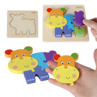 Wooden Picture Puzzles with Name Tags - Helaya