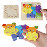 Wooden Picture Puzzles with Name Tags - Helaya