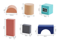 Wooden Building Blocks Set-City Construction - Helaya