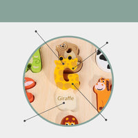 Wooden Animal Picture Alphabet - Helaya
