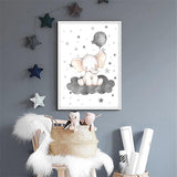 Animal Wall Canvas (Unframed) - Helaya