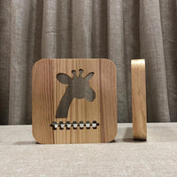Wooden Attractive Night Lamp - Helaya