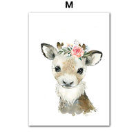 Animal Wall Canvas (Unframed) - Helaya