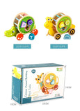 Pull Along Animals with Shape Sorting - Helaya