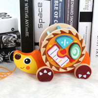 Pull Along Animals with Shape Sorting - Helaya