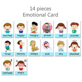 Montessori Emotions Learning Flash Cards - Helaya