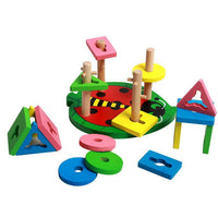 Wooden Beatle Shape Stacker - Helaya