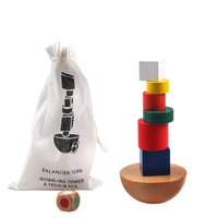 Wooden Block Stacking Set - Helaya