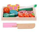 Wooden Kitchen Cutting Playset - Helaya