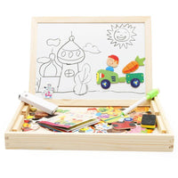 Magnetic Drawing Board with Shapes - Helaya