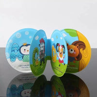 Circular Bath Books for Babies Waterproof - Helaya