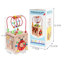 Wooden Activity Cube - Helaya
