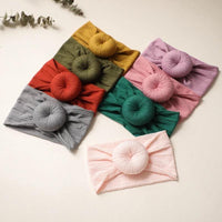 Baby Colourful Donut Head Bands - Helaya