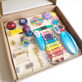 Wooden Big Busy Board- Montessori Learning - Helaya
