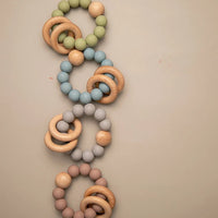 Wooden Teether with Beads