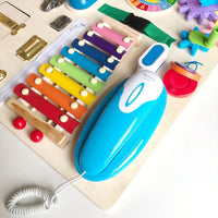 Wooden Big Busy Board- Montessori Learning - Helaya