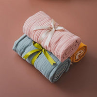 Eco Friendly Crochet and Wooden Rattle Infant Gift Box - Helaya