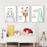 Animal Wall Canvas (Unframed) - Helaya