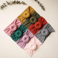 Baby Colourful Donut Head Bands - Helaya