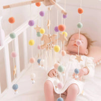 Wooden Crib Mobile - Helaya