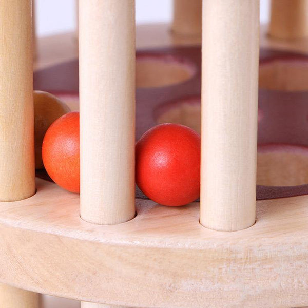 Rain Sound Wooden bead drop tower - Helaya