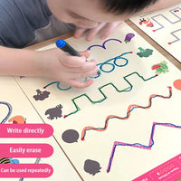 Draw and Trace Activity Book