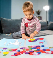 Pattern Blocks 168 Pieces Set