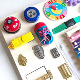Wooden Big Busy Board- Montessori Learning - Helaya