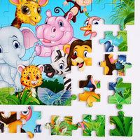 Wooden Jigsaw Square Puzzles - Helaya