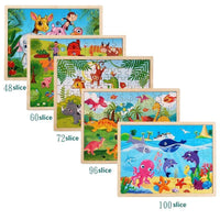 Wooden Jigsaw Square Puzzles - Helaya