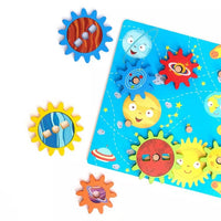 Wooden Spinning Gear Play Set