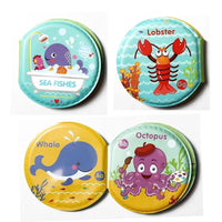 Circular Bath Books for Babies Waterproof - Helaya