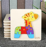 Wooden Picture Puzzles with Name Tags - Helaya
